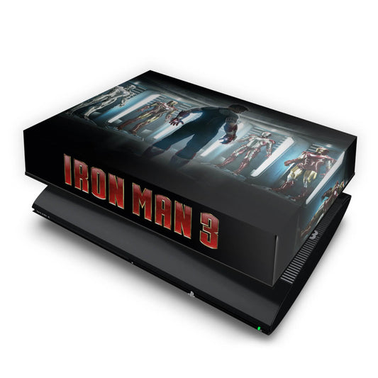 Capa Anti Poeira PS3 Super Slim - Homem De Ferro
