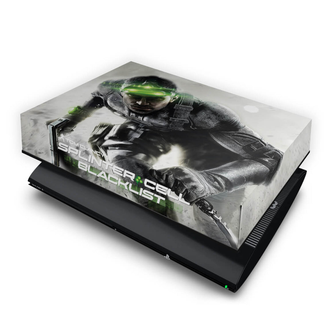 Capa Anti Poeira PS3 Super Slim - Splinter Cell Blacklist