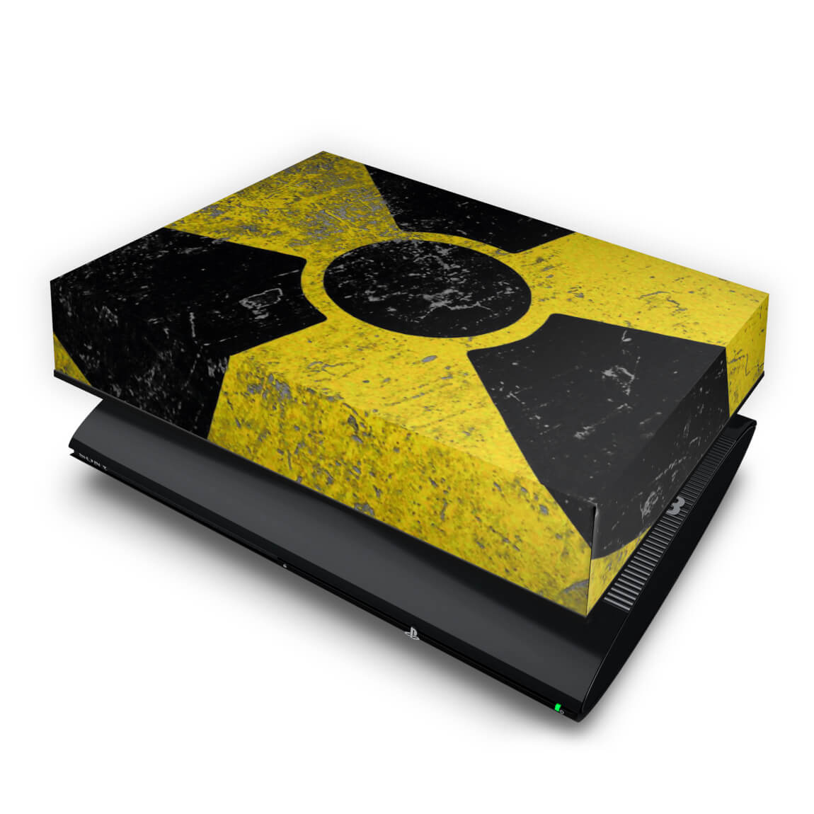 Capa Anti Poeira PS3 Super Slim - Radioativo