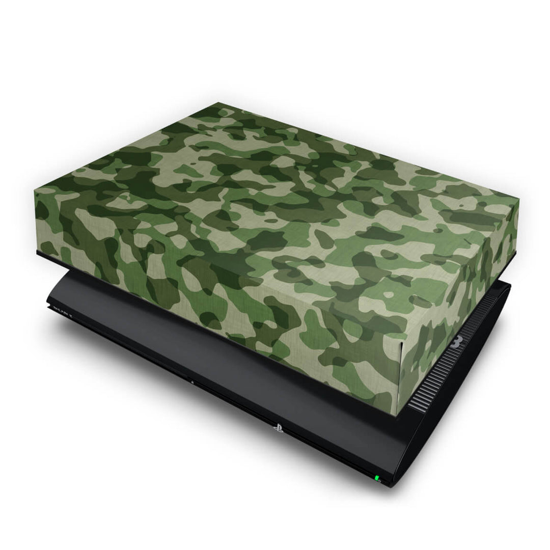 Capa Anti Poeira PS3 Super Slim - Camuflado #b