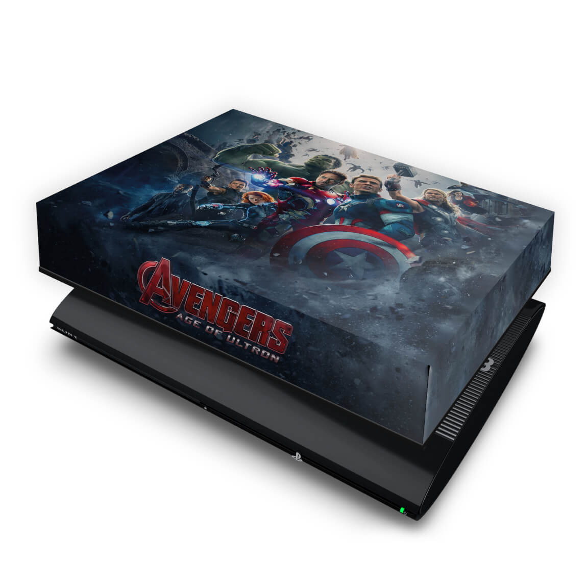Capa Anti Poeira PS3 Super Slim - Vingadores 2
