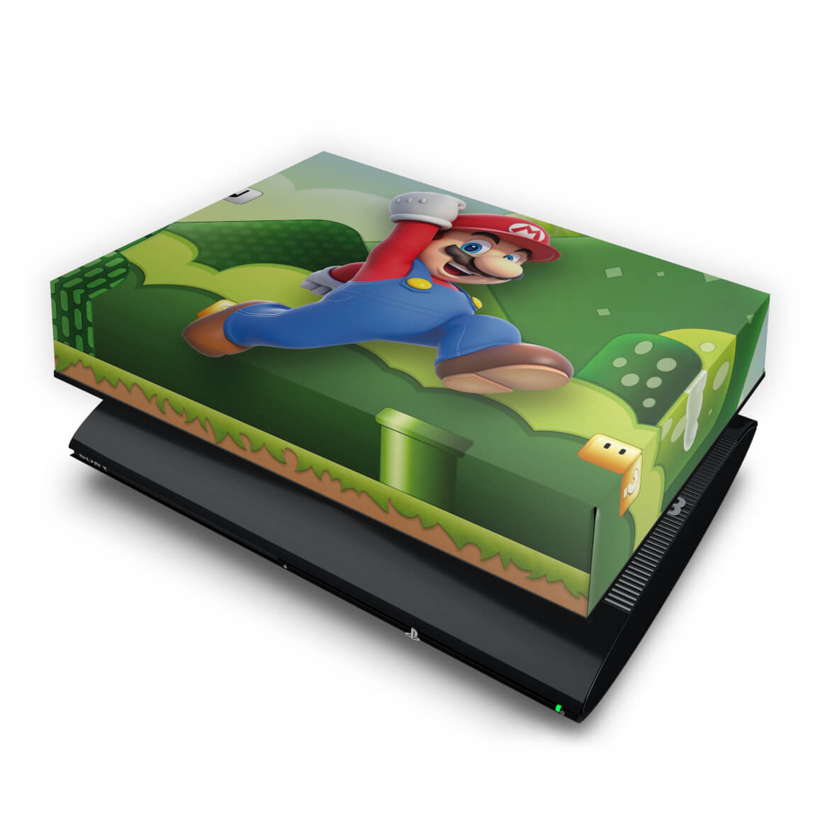 Capa Anti Poeira PS3 Super Slim - Mario & Luigi
