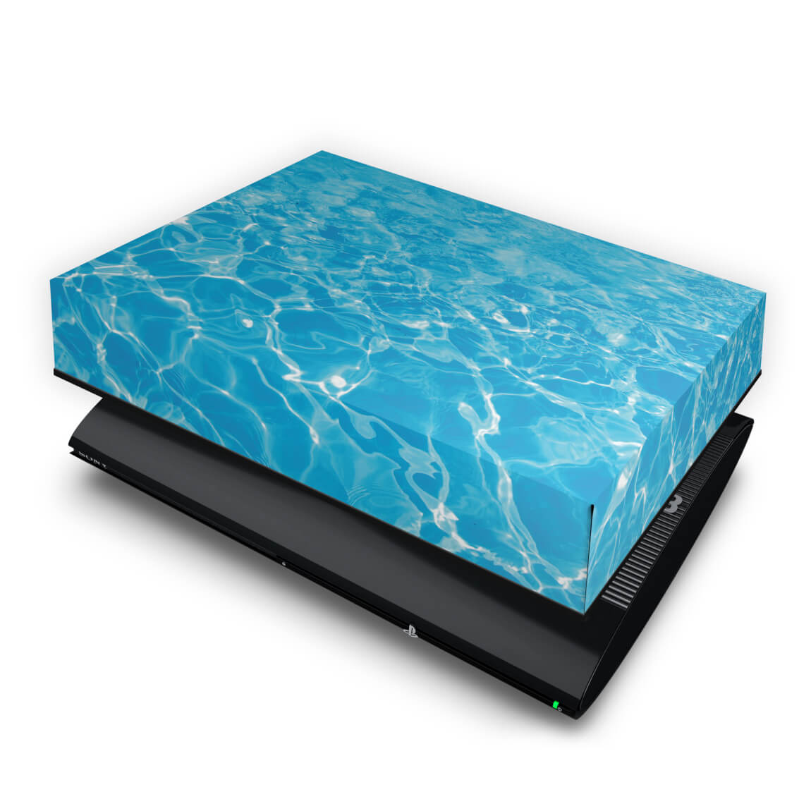 Capa Anti Poeira PS3 Super Slim - Aquático Água