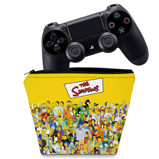 Capa Case PS4 Controle - The Simpsons