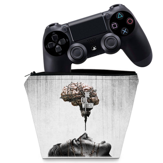 Capa Case PS4 Controle - The Evil Within