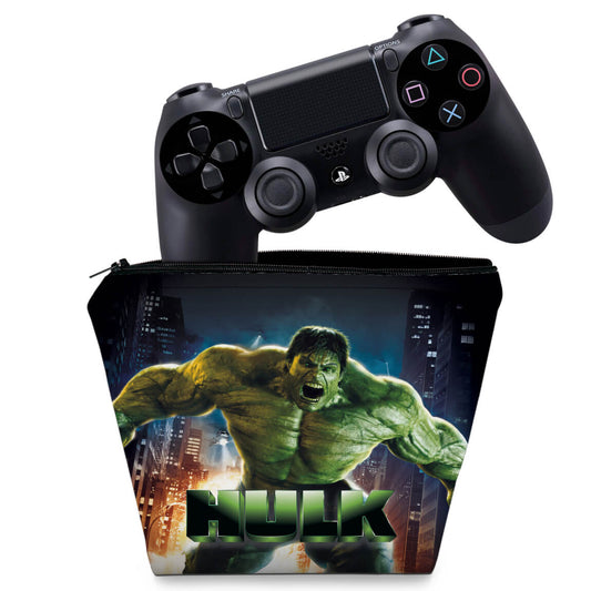 Capa Case PS4 Controle - Hulk
