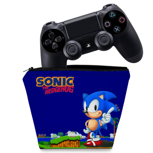 Capa Case PS4 Controle - Sonic The Hedgehog