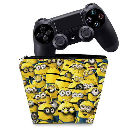 Capa Case PS4 Controle - Minions