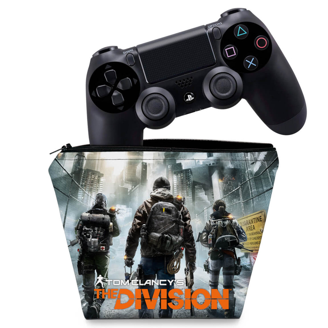 Capa Case PS4 Controle - Tom Clancy'S The Division - Pop Arte Skins