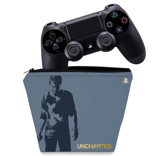 Capa Case PS4 Controle - Uncharted 4 Limited Edition
