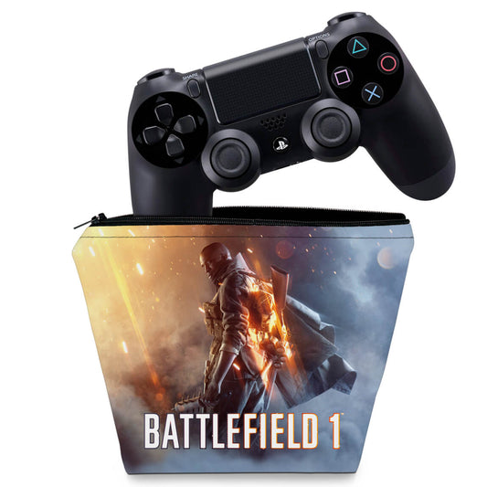 Capa Case PS4 Controle - Battlefield 1