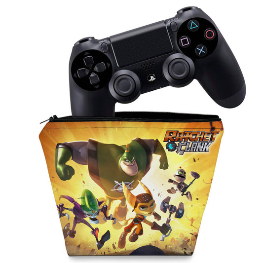 Capa Case PS4 Controle - Ratchet & Clank