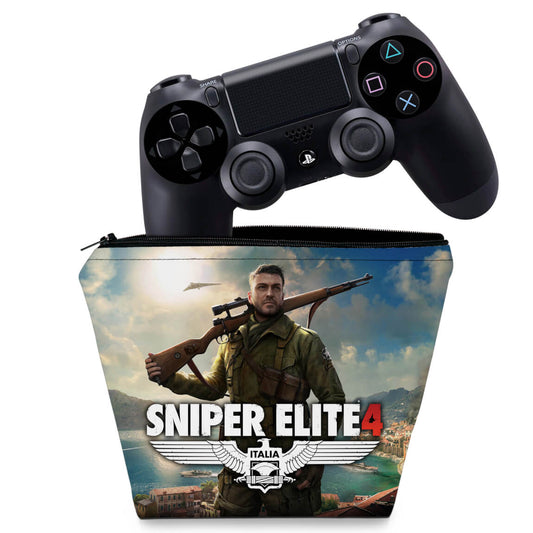 Capa Case PS4 Controle - Sniper Elite 4