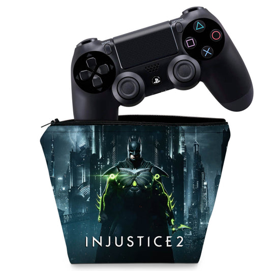Capa Case PS4 Controle - Injustice 2
