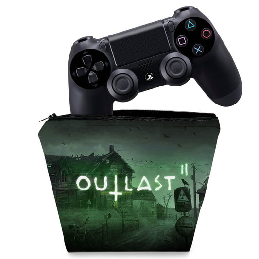 Capa Case PS4 Controle - Outlast 2