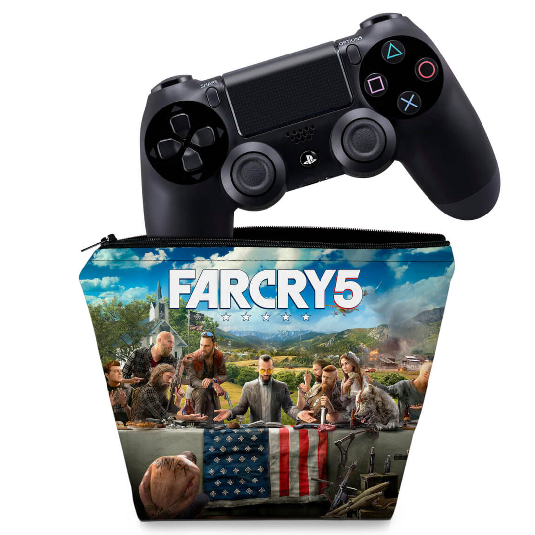 Capa Case PS4 Controle - Far Cry 5 - Pop Arte Skins