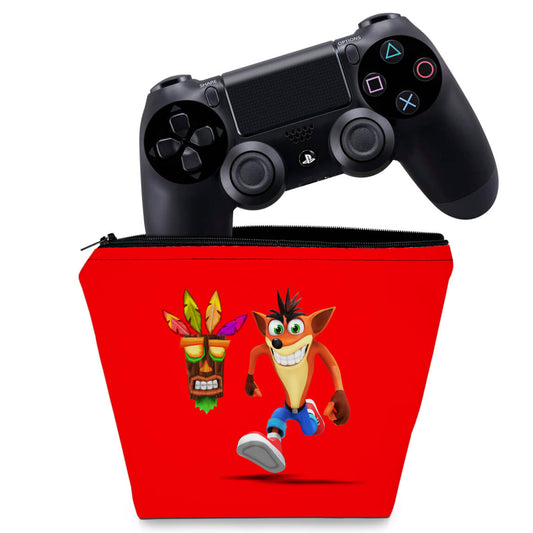 Capa Case PS4 Controle - Crash Bandicoot