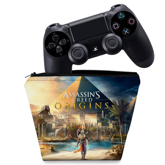 Capa Case PS4 Controle - Assassins Creed Origins