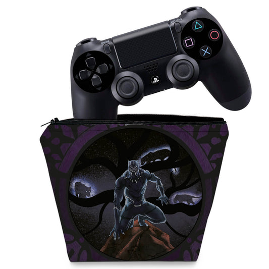 Capa Case PS4 Controle - Pantera Negra