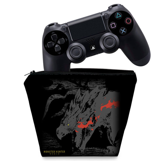 Capa Case PS4 Controle - Monster Hunter Edition