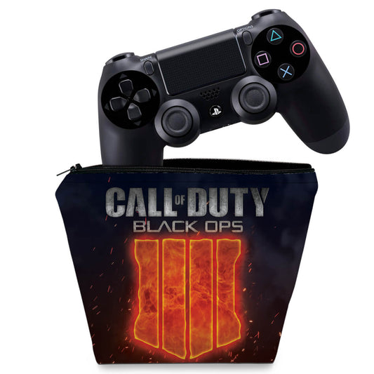 Capa Case PS4 Controle - Call Of Duty Black Ops 4