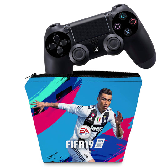 Capa Case PS4 Controle - Fifa 19