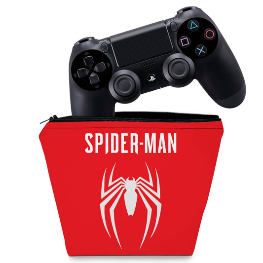 Capa Case PS4 Controle - Spider-Man Bundle