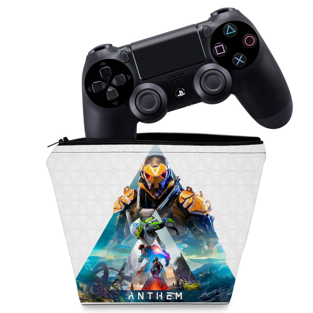 Capa Case PS4 Controle - Anthem - Pop Arte Skins