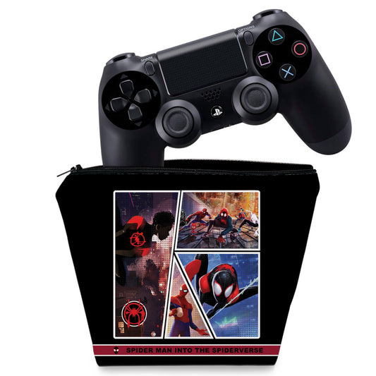 Capa Case PS4 Controle - Homem-Aranha No Aranhaverso