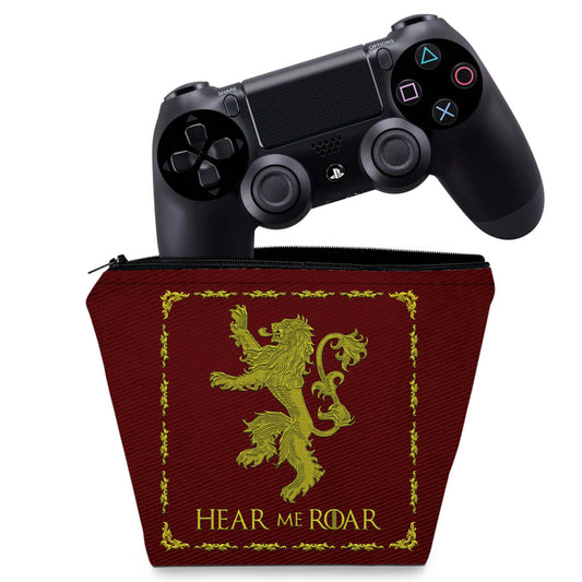 Capa Case PS4 Controle - Game Of Thrones Lannister