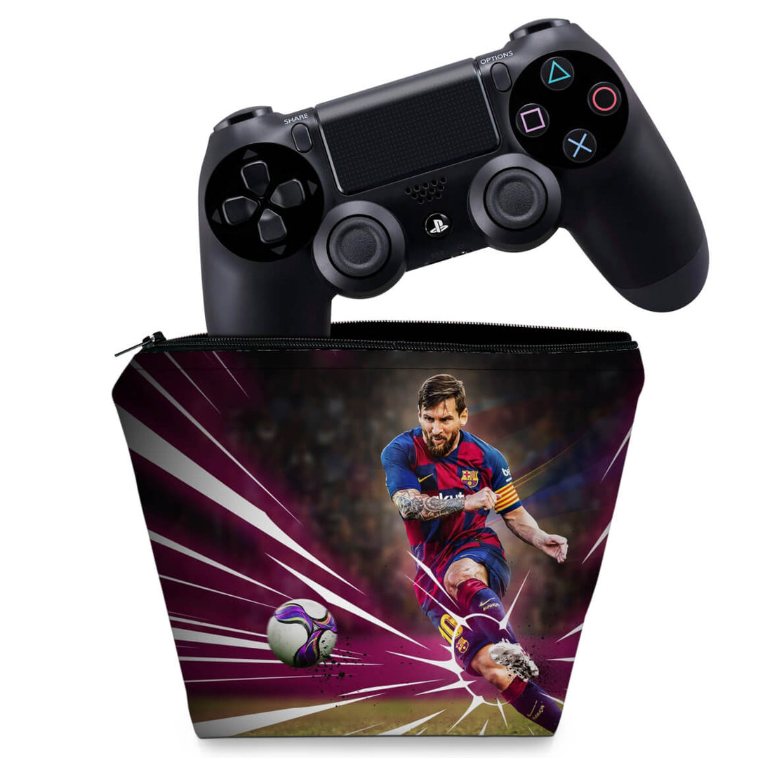 Capa Case PS4 Controle - Pes 2020 - Pop Arte Skins