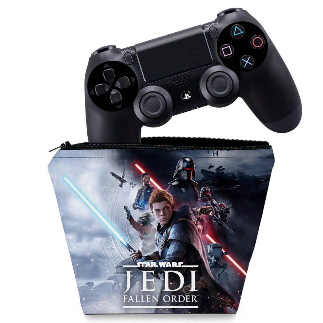 Capa Case PS4 Controle - Star Wars Jedi Fallen Order - Pop Arte Skins
