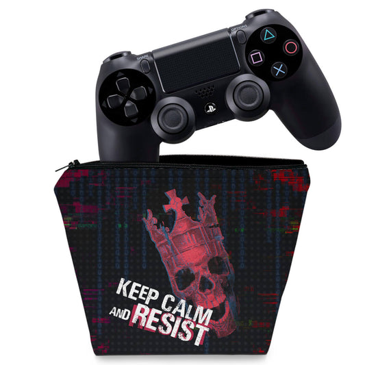 Capa Case PS4 Controle - Watch Dogs Legion