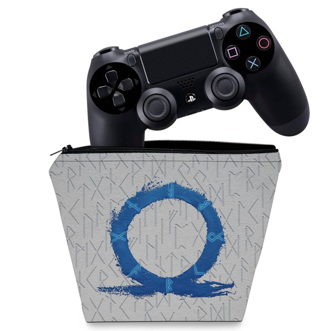 Capa Case PS4 Controle - God of War Ragnarok - Pop Arte Skins