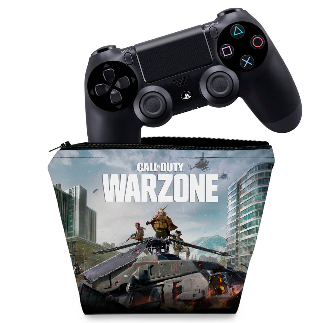 Capa Case PS4 Controle - Call of Duty Warzone - Pop Arte Skins