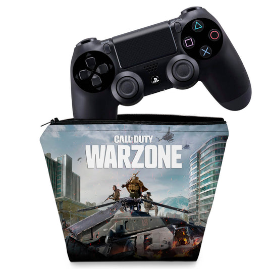 Capa Case PS4 Controle - Call of Duty Warzone