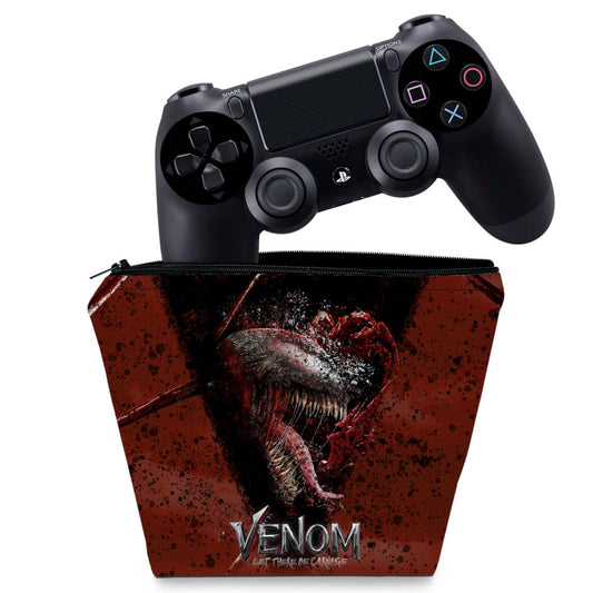 Capa Case PS4 Controle - Venom Tempo de Carnificina