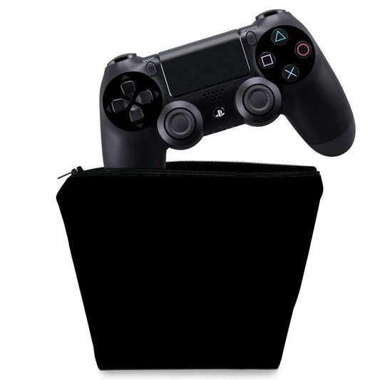 Capa Case PS4 Controle - Preta All Black