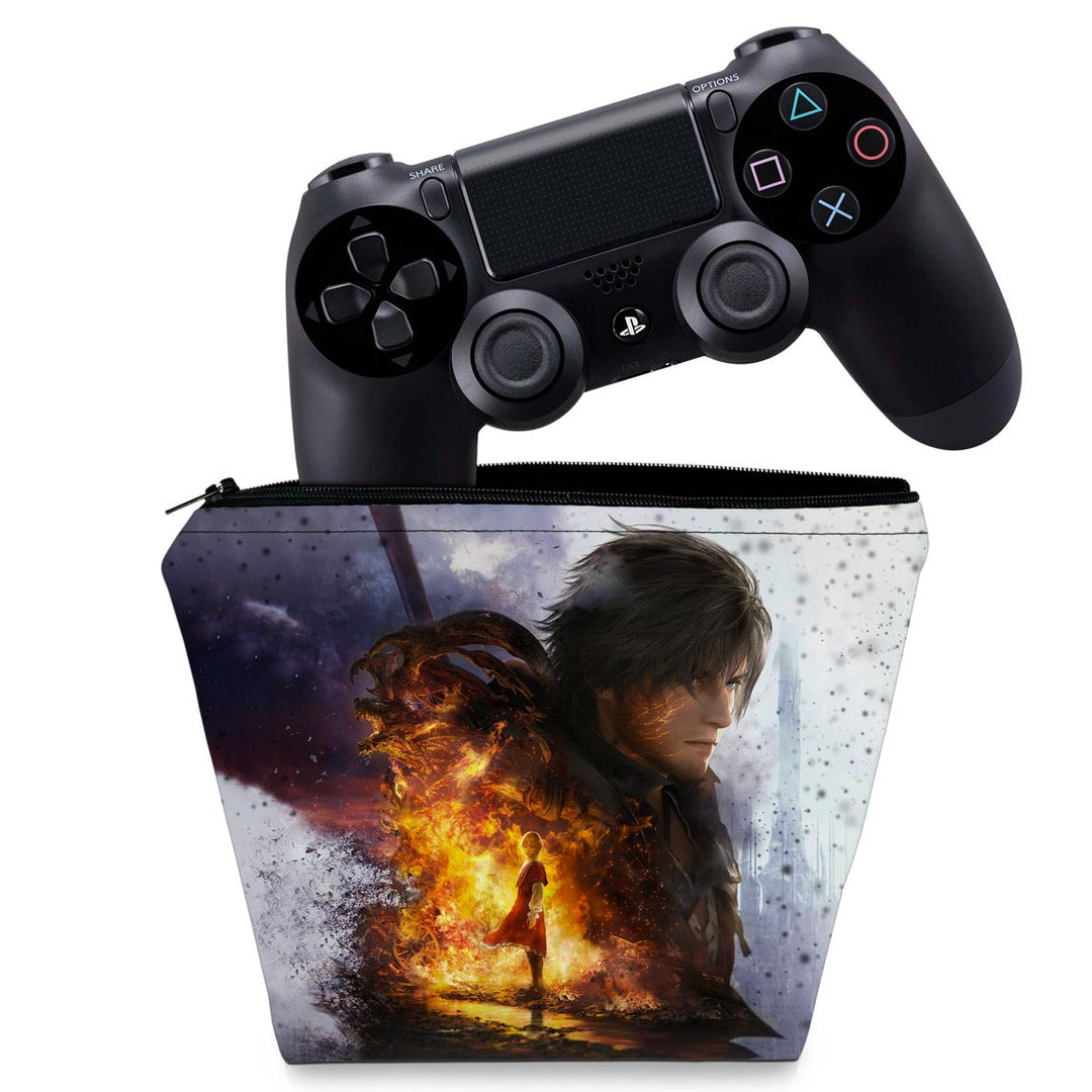 Capa Case PS4 Controle - Final Fantasy XVI - Pop Arte Skins