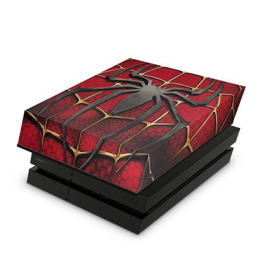 Capa Anti Poeira PS4 Fat - Spider Man - Homem Aranha