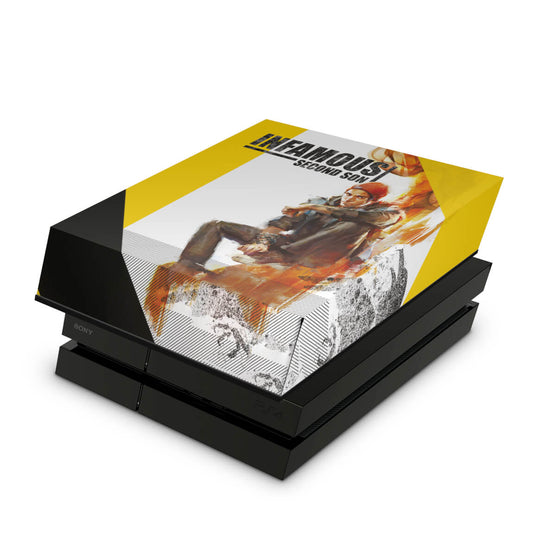 Capa Anti Poeira PS4 Fat - Infamous