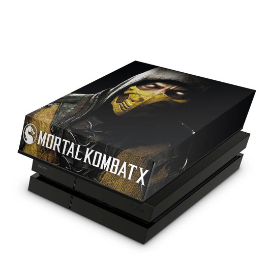 Capa Anti Poeira PS4 Fat - Mortal Kombat X