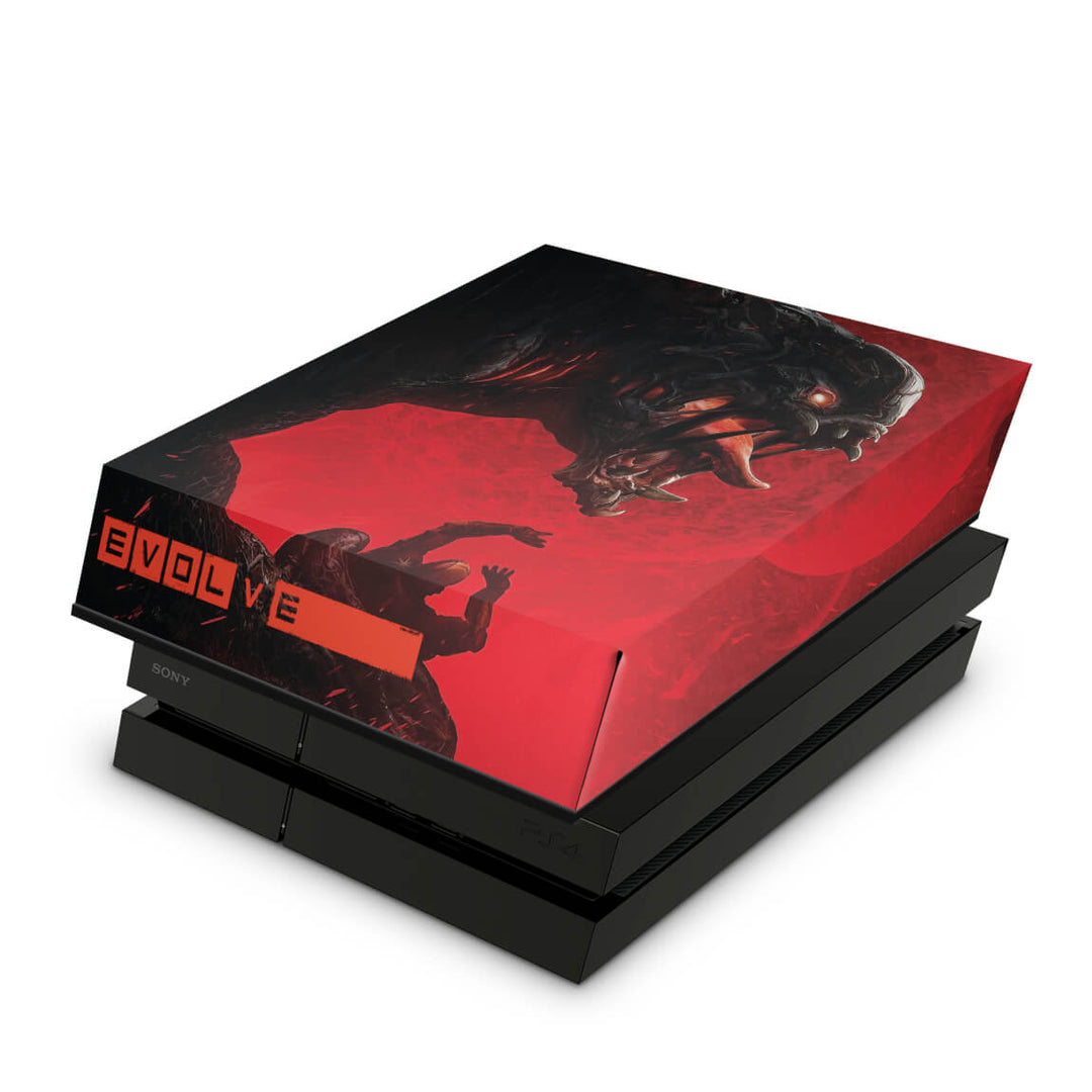 Capa Anti Poeira PS4 Fat - Evolve - Pop Arte Skins