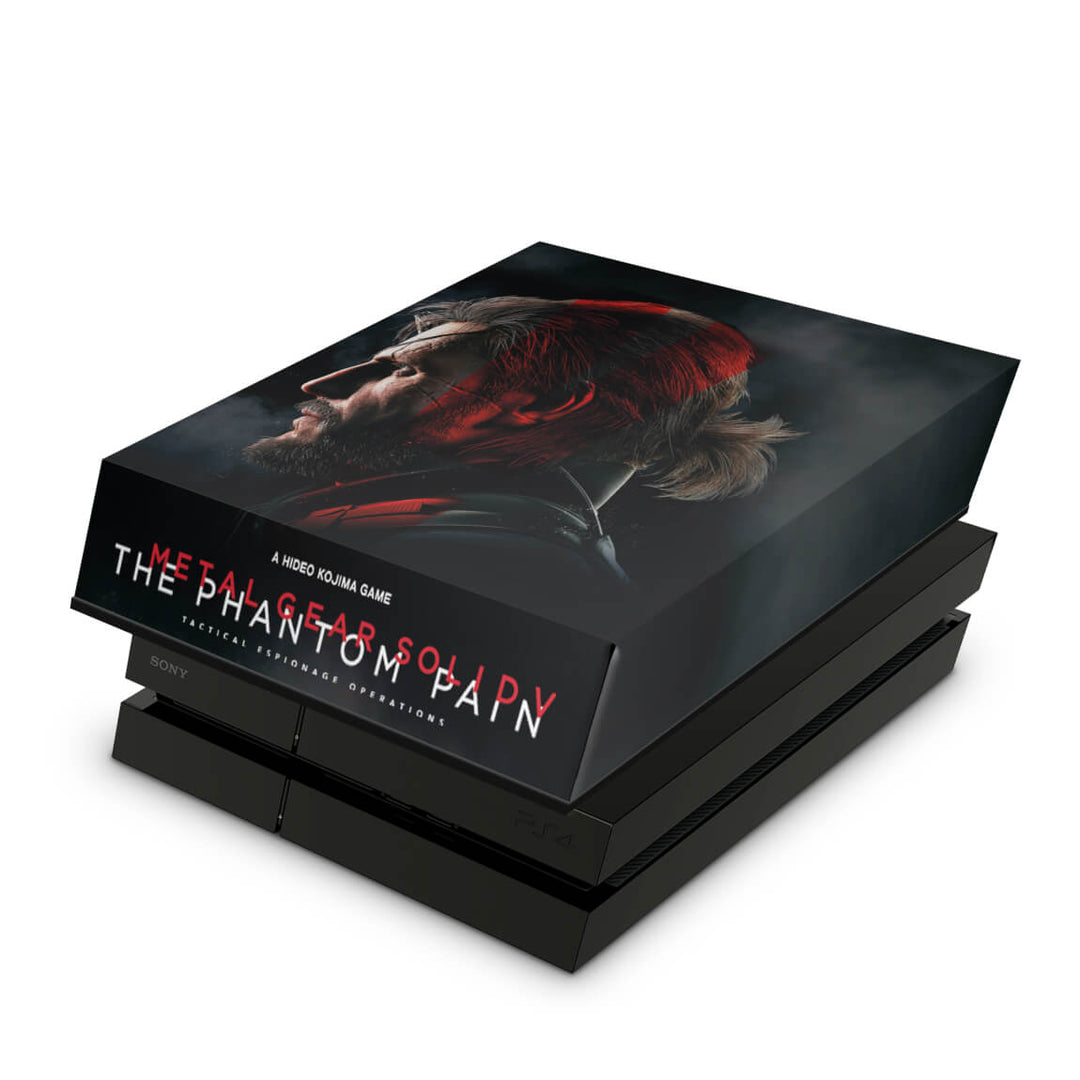 Capa Anti Poeira PS4 Fat - Metal Gear Solid 5: The Phantom Pain - Pop Arte Skins