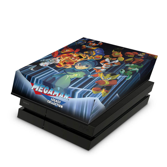 Capa Anti Poeira PS4 Fat - Megaman Legacy Collection