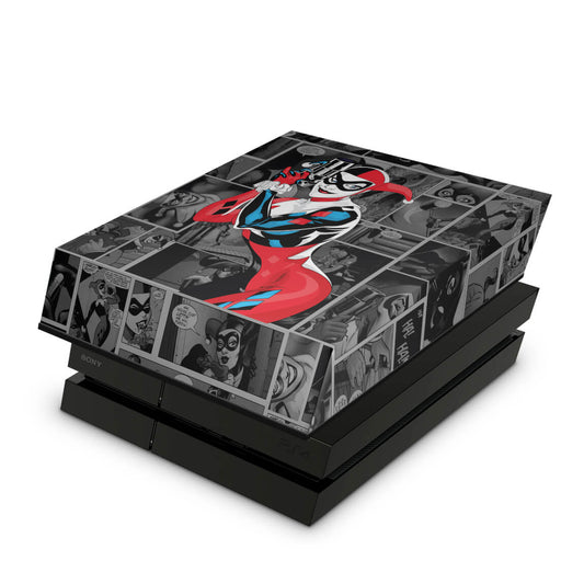 Capa Anti Poeira PS4 Fat - Harley Quinn - Arlequina #A