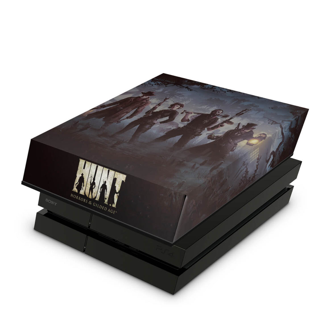 Capa Anti Poeira PS4 Fat - Hunt: Horrors Of The Gilded Age - Pop Arte Skins