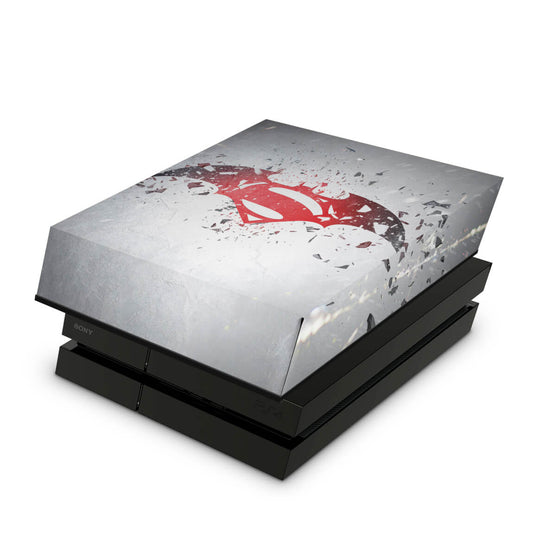 Capa Anti Poeira PS4 Fat - Batman Vs Superman Logo