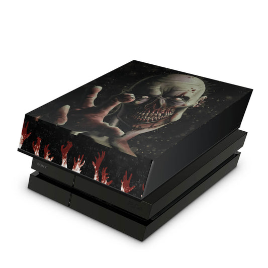 Capa Anti Poeira PS4 Fat - Zombie Zumbi The Walking