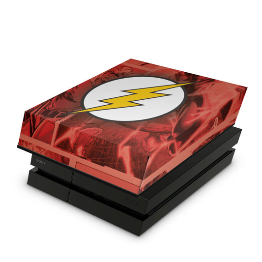 Capa Anti Poeira PS4 Fat - The Flash Comics